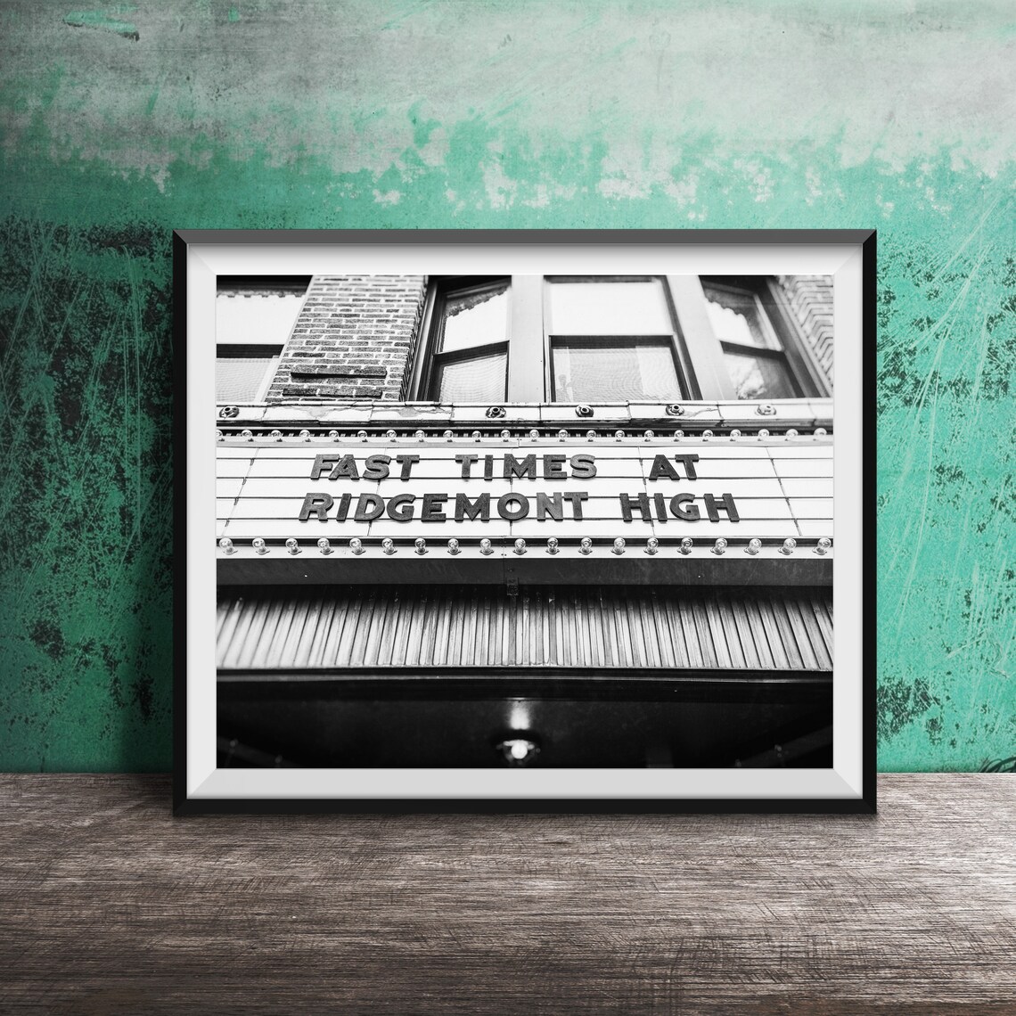 Fast Times At Ridgemont High Vintage Theater Sign Art Print - Image 2