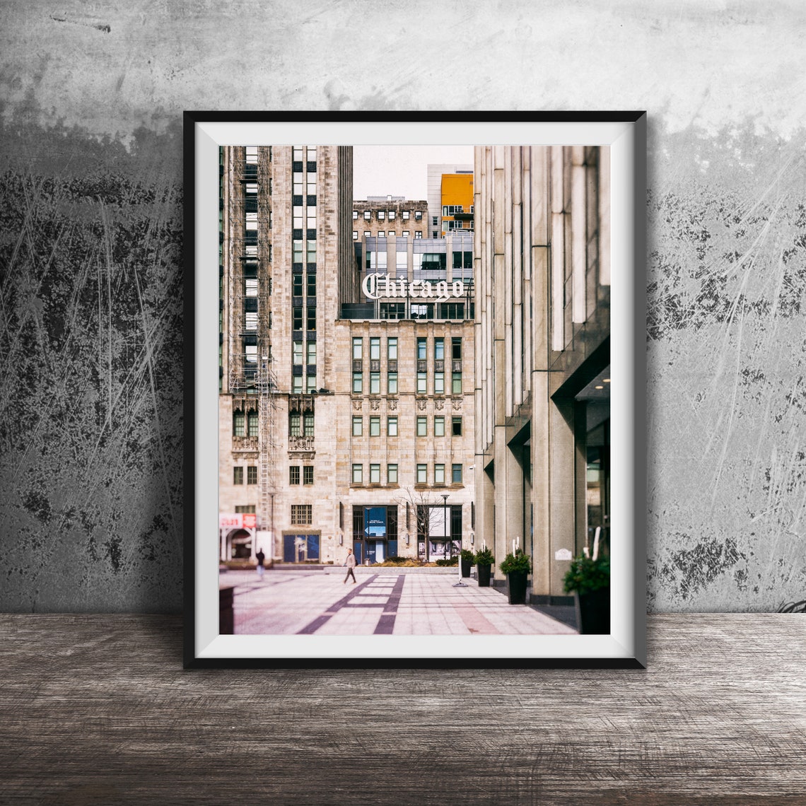 Chicago Tribune Tower Downtown Gothic Facade Cityscape Poster