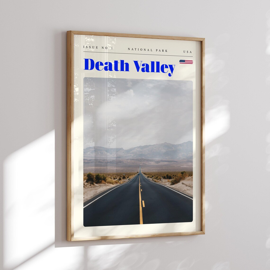 Death Valley National Park Desert Road Photography Travel Poster - Image 2