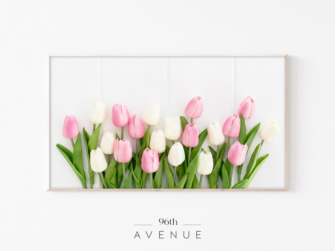 Spring Tulip Flowers Art Print