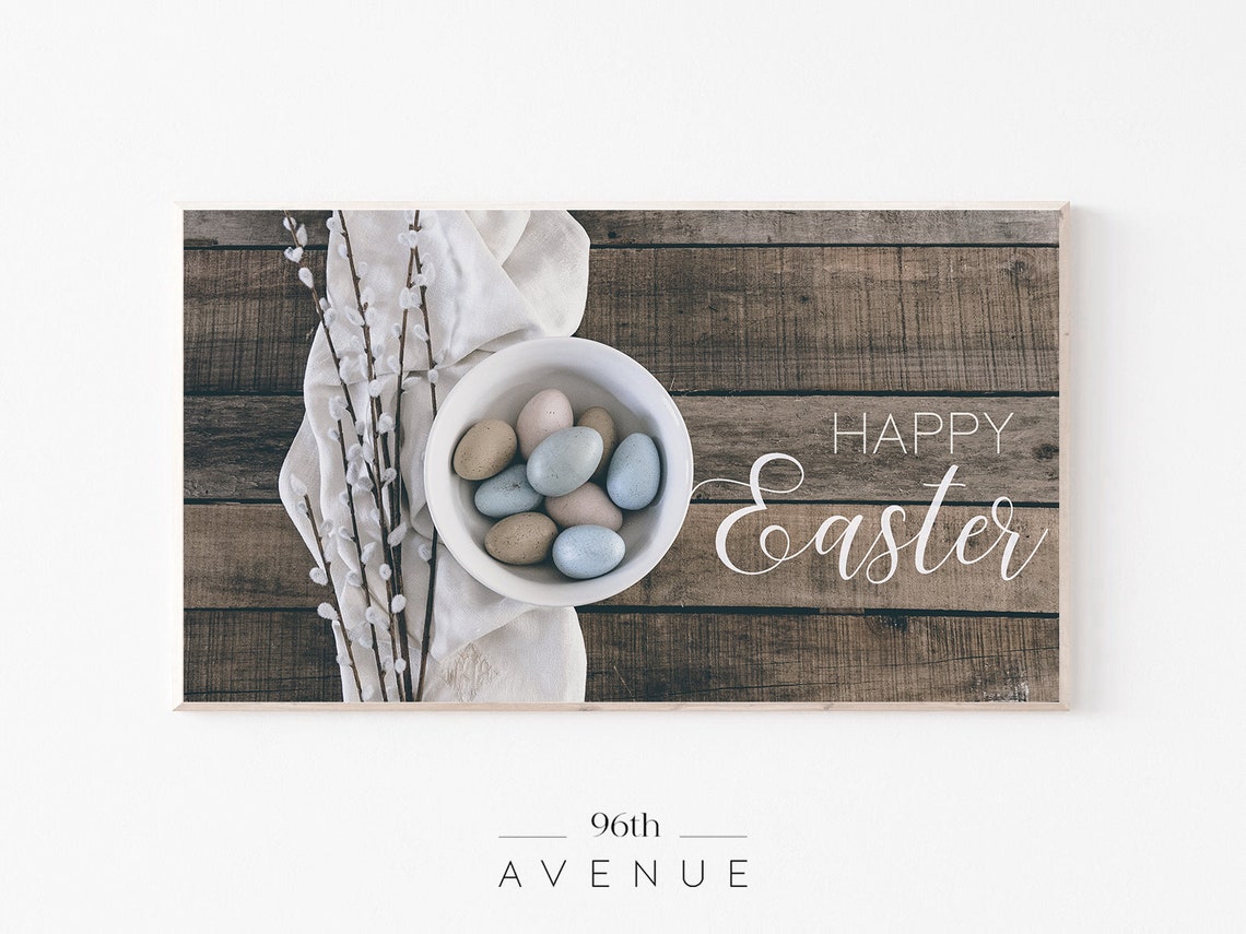 Rustic Easter Eggs, Easter Decor
