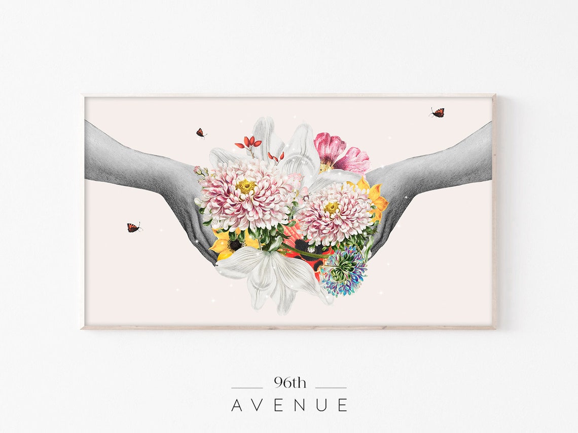 Spring Floral Art for TV