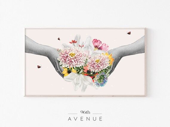 Spring Floral Art for TV