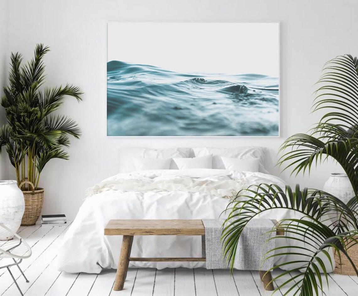 Ocean Water Coastal Photography Art Print - Image 2