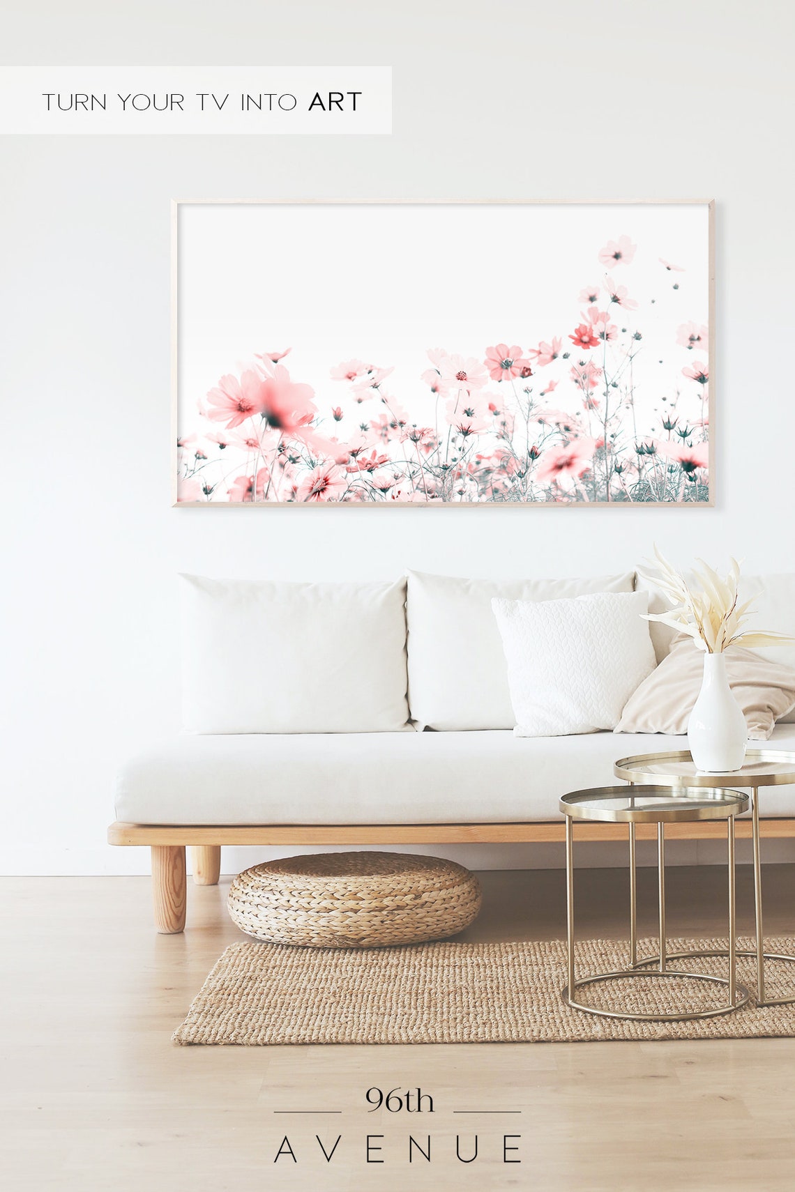 Flower Field Art for TV - Image 2
