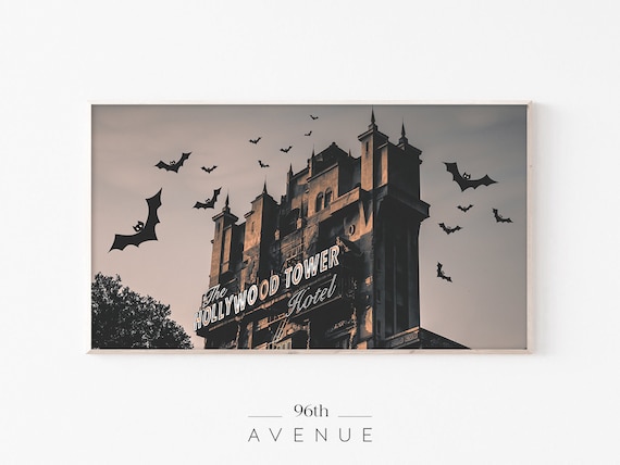 Haunted House Halloween Art For TV