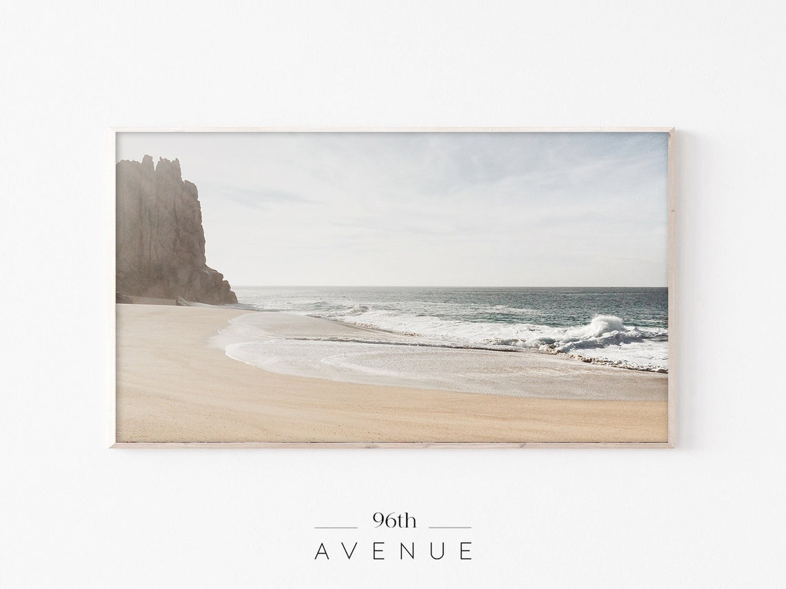 Coastal Landscape TV Art Print