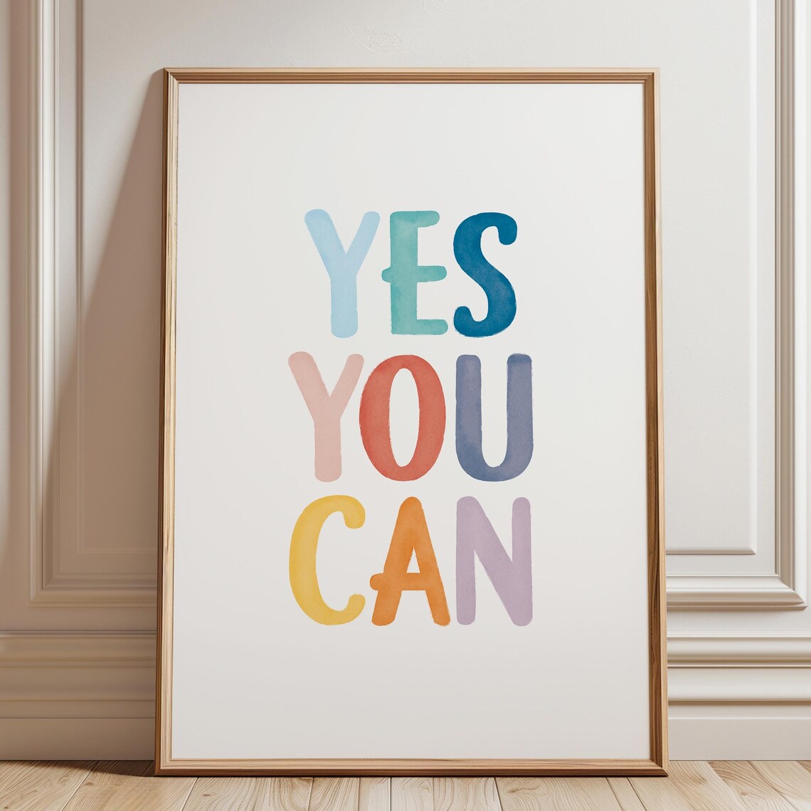 Yes You Can Poster, Kids Classroom Decor - Image 8