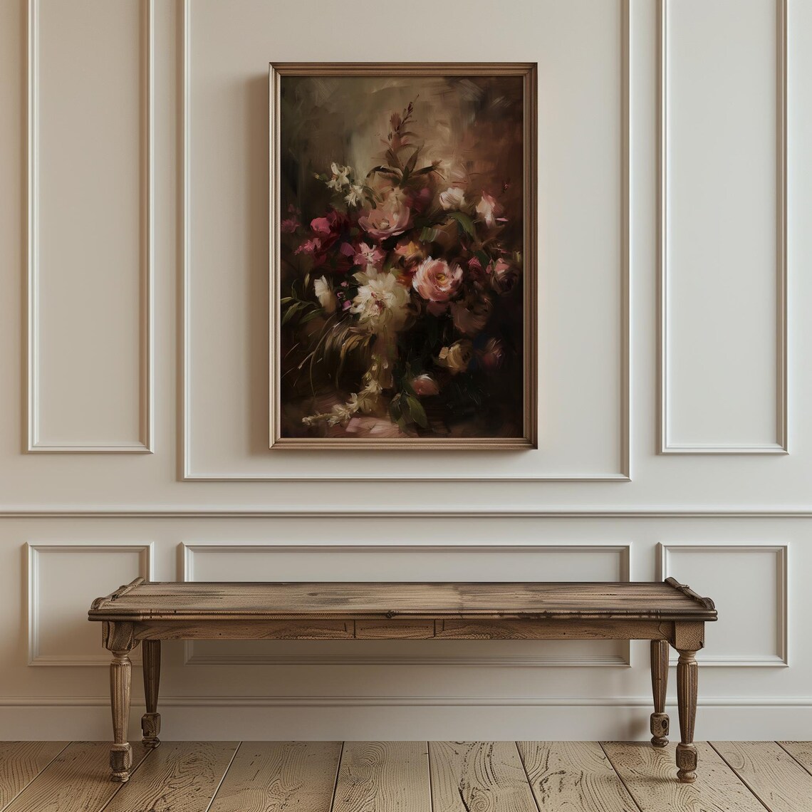 Vintage Botanical Floral Still Life Art Print - Image 3