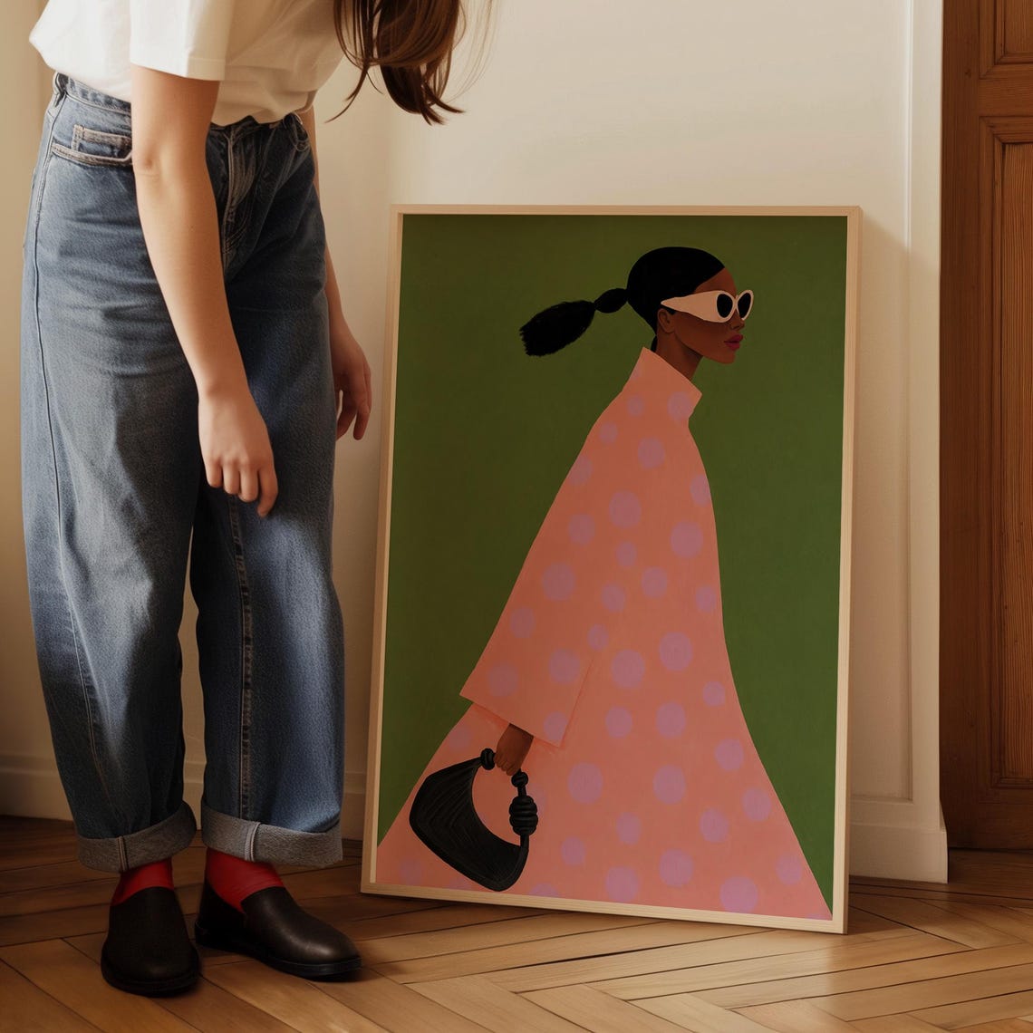 Fashion Woman Art Print