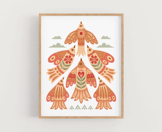 As One We Rise Art Print, Inspirational Quote