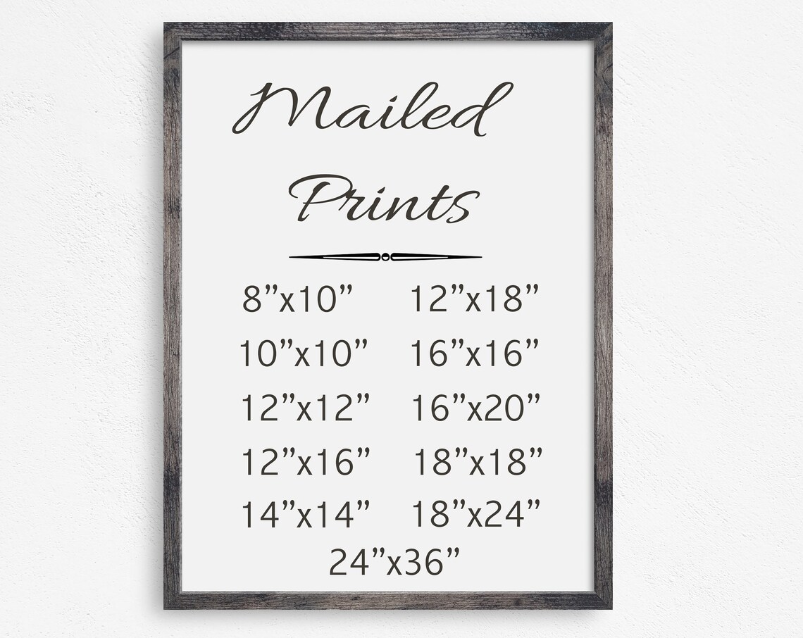Mailed Prints Shipping Services Wall Art Print