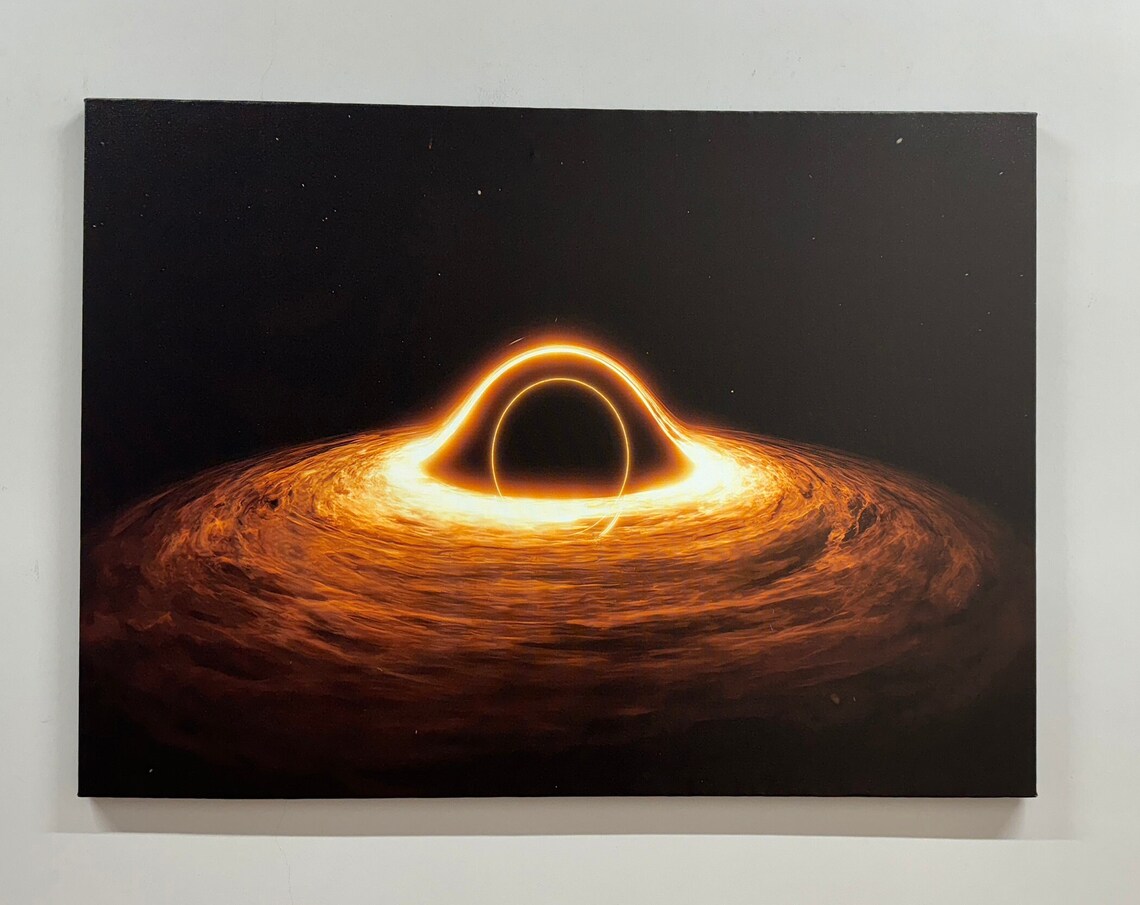 Black Hole Outer Space Astronomy Art Print