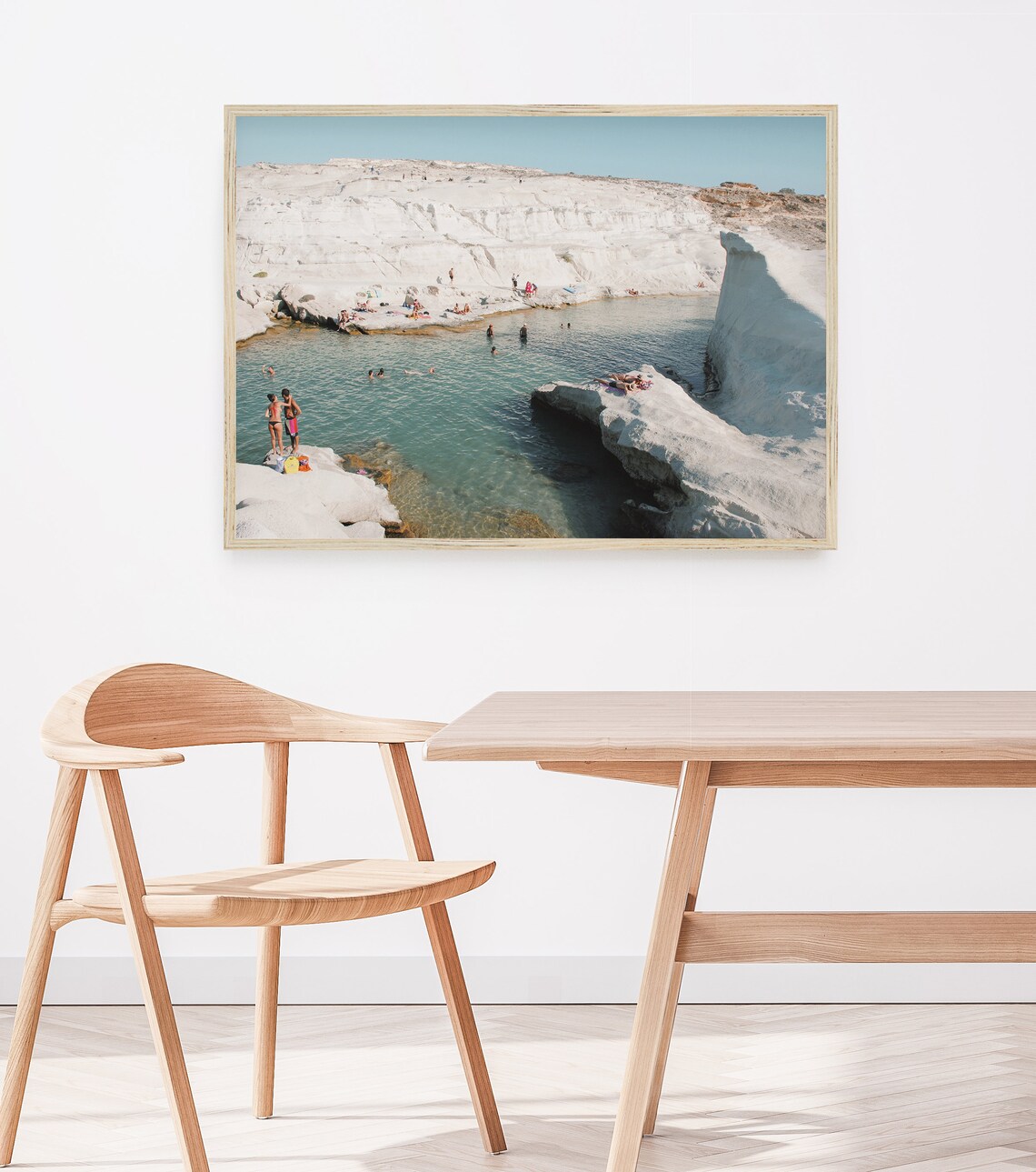 Milos Beach Greek Island Travel Poster Art Print - Image 3
