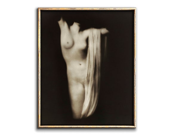 Erotic Figure Art Sexy Nude Photos Wall Female Painting Original Print Photography