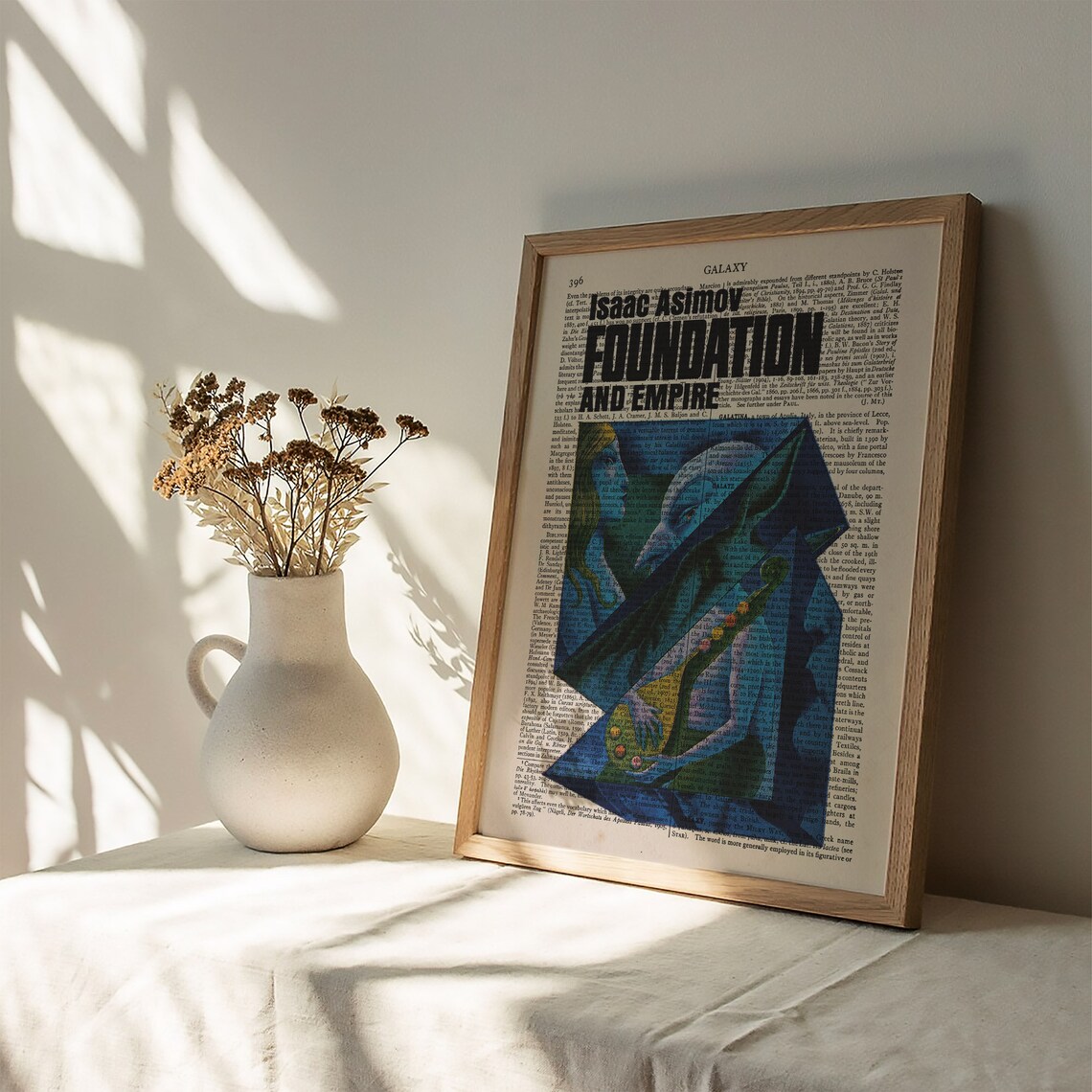 Foundation And Empire by Isaac Asimov, Art Print - Image 2