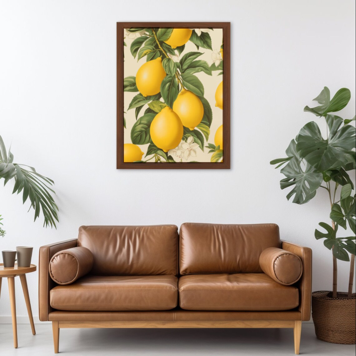 Vintage Lemons Mid-Century Botanical Art Print - Image 4