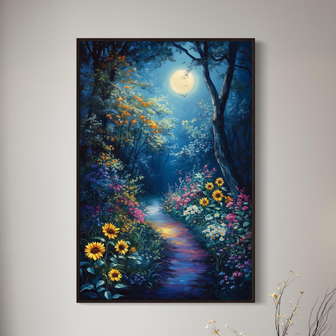 Moonlit Enchanted Travel Poster - Image 4