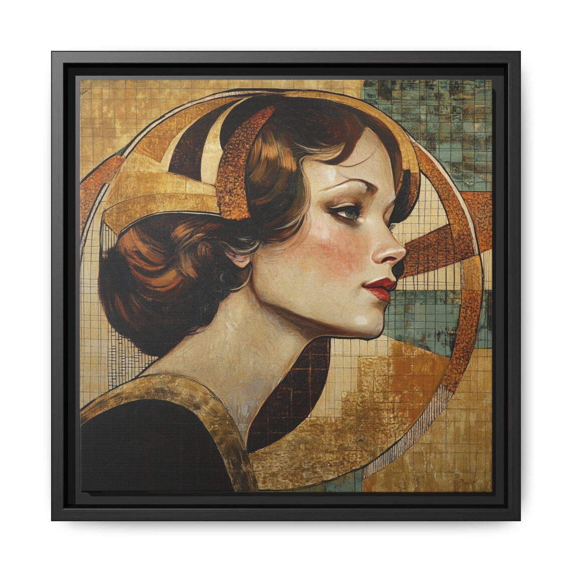 Art Deco Stylish Wall Art For Living Room - Image 5