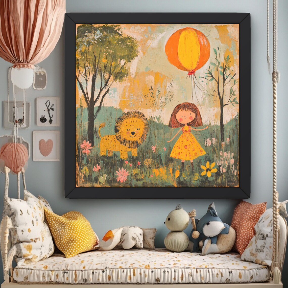 Vintage Childrens - Traditional Travel Poster