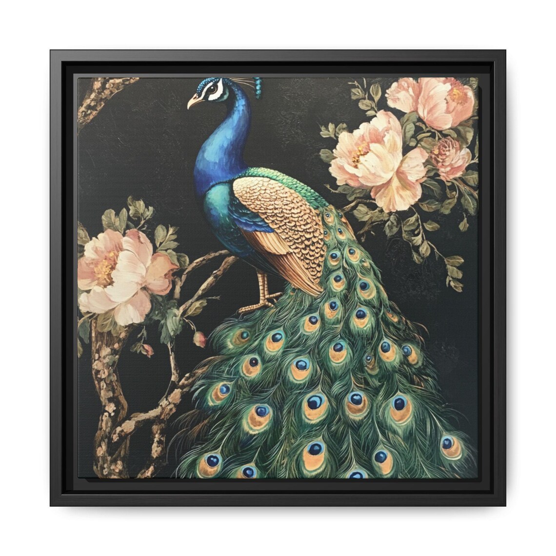 Vintage Peacock Elegant Wall Decor, Bird Lover Gift - Image 4