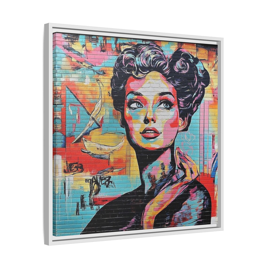 Urban Street Pop Art Decor, Trendy Modern Abstract - Image 4