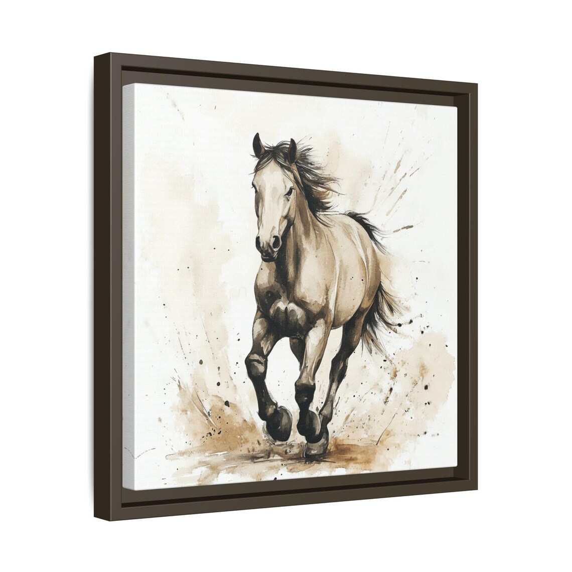 Horse Watercolor Animal Print For Nursery - Image 4