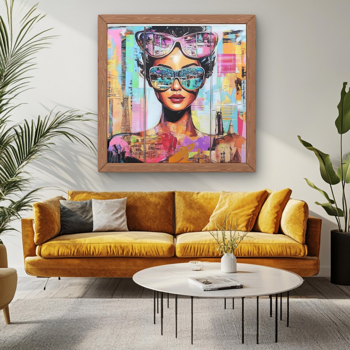 Urban Street Pop Art, Trendy Abstract Art