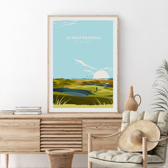 Le Golf National Traditional Print The Albatros Course