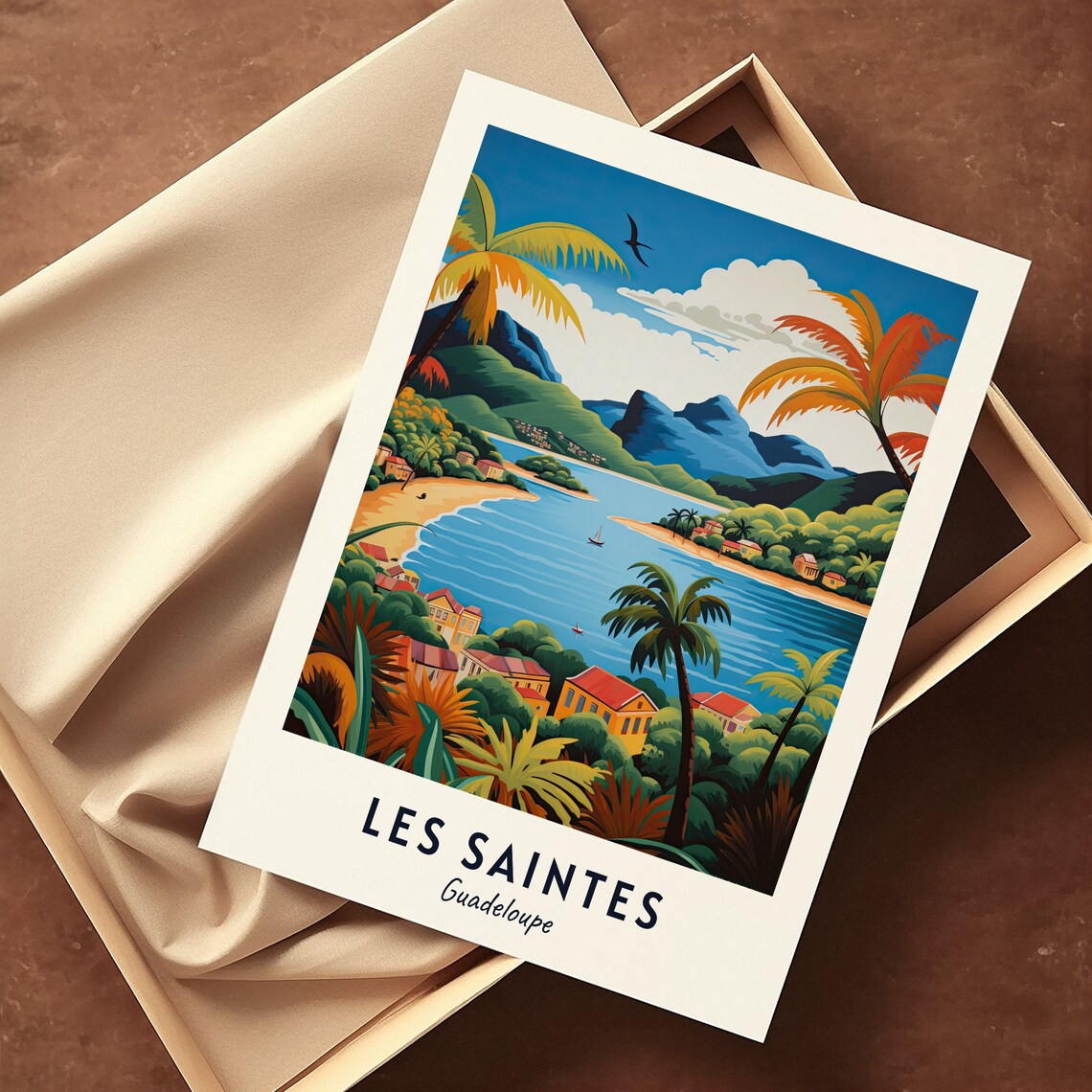 Les Saintes Guadeloupe Travel Poster, City Print - Image 3