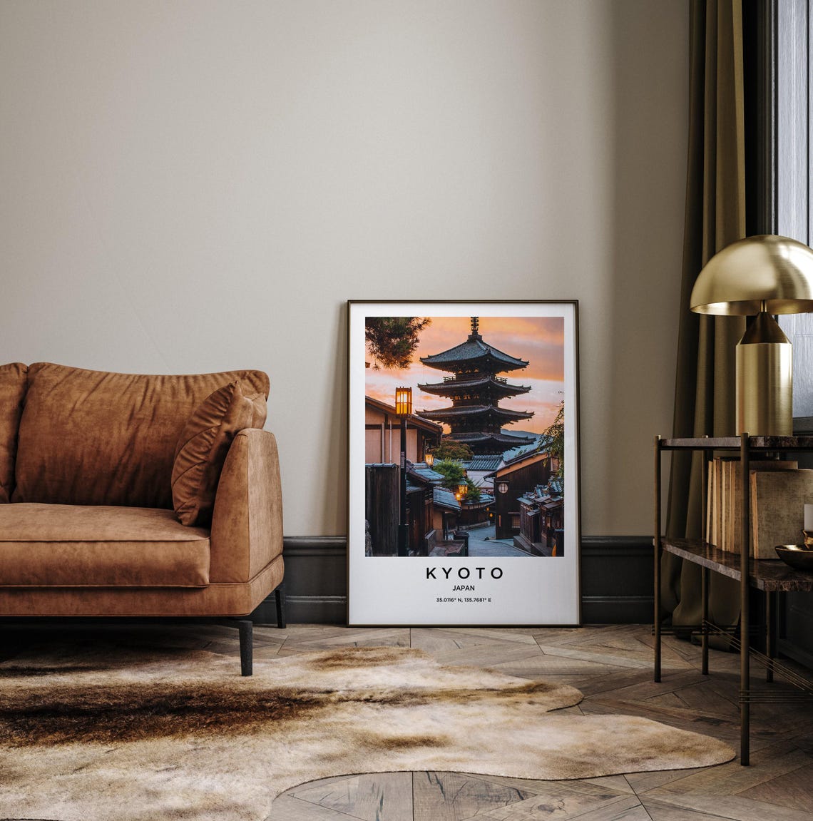 Kyoto Art Kyoto Print Kyoto Poster Kyoto Art Kyoto Photo Kyoto Map Kyoto Painting Kyoto Travel - Image 3