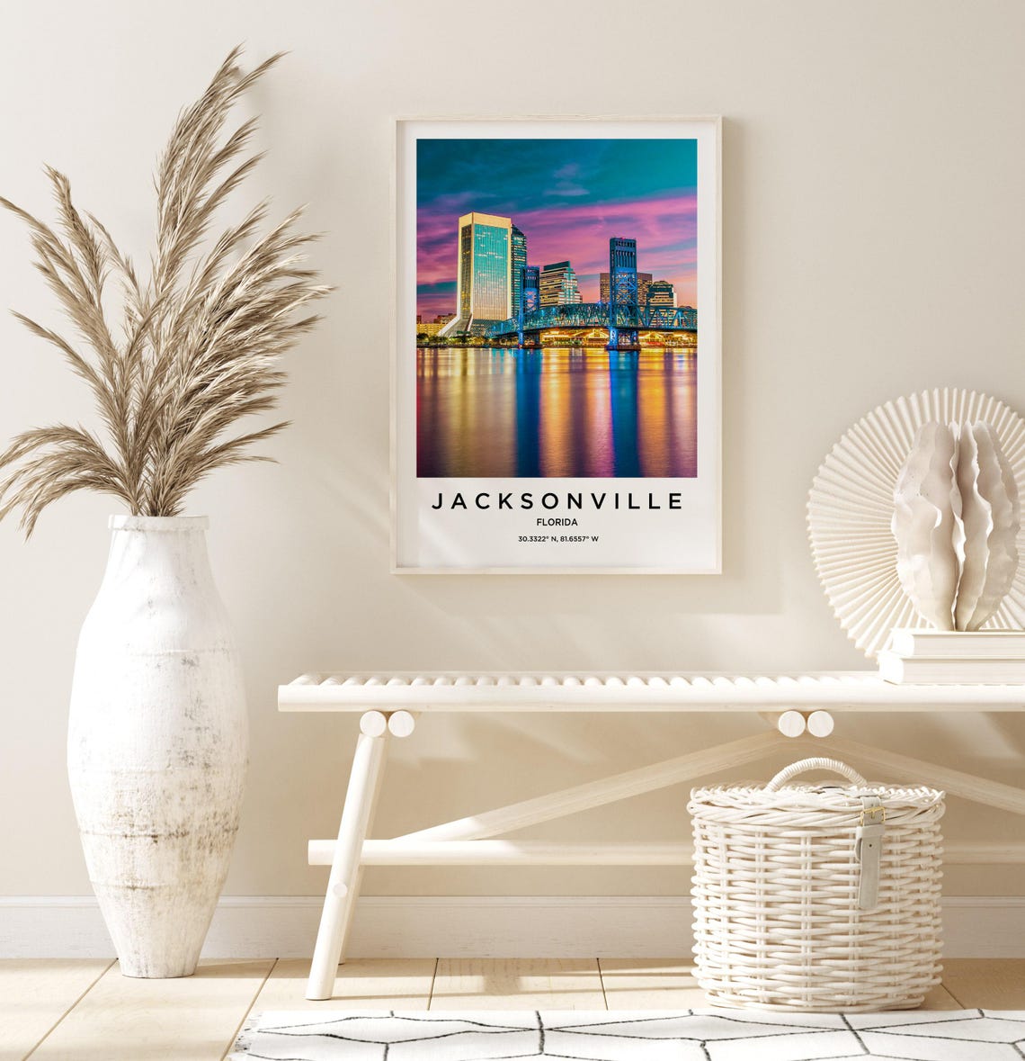 Jacksonville Art Jacksonville Print Jacksonville Poster Jacksonville Art Jacksonville Photo Jacksonville Map Jacksonville Painting - Image 3
