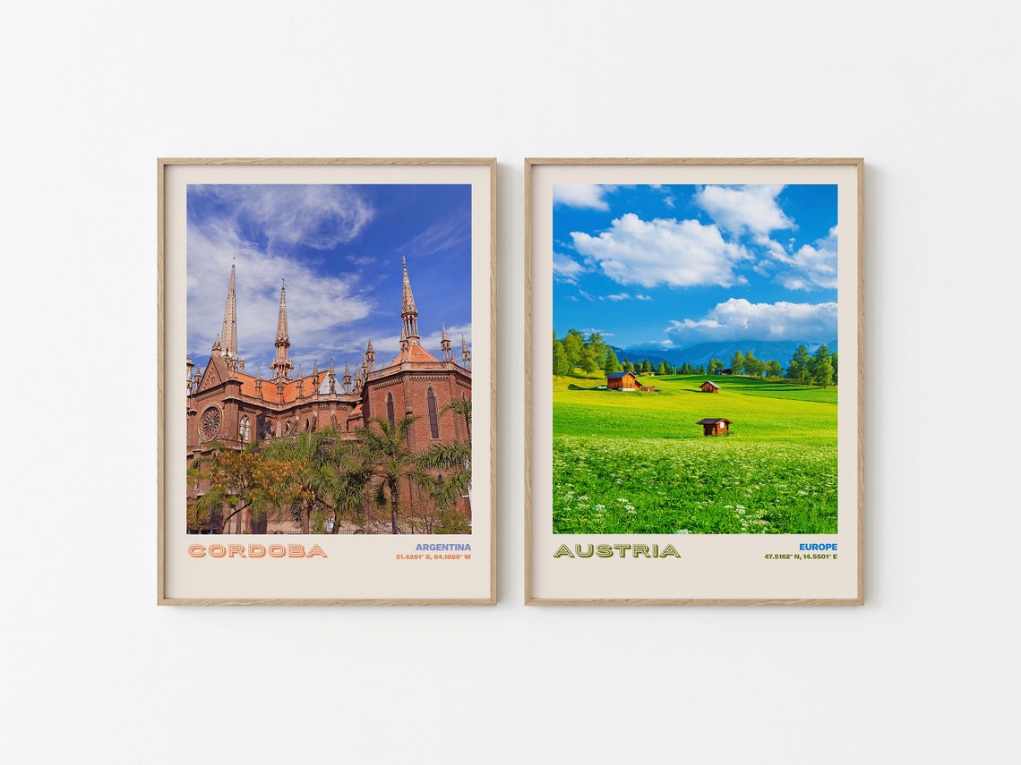 Cordoba Travel Poster Cordoba Print Cordoba Photo Print Cordoba Wall Decor Cordoba Travel Art Argentina Picture Cordoba 2 - Image 2