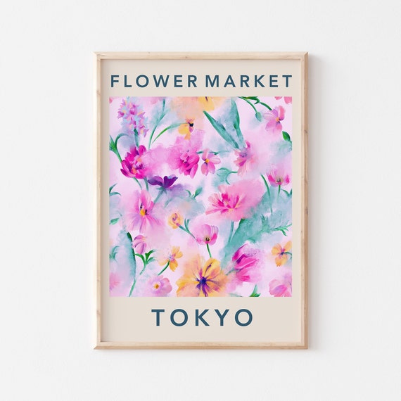 Flower Market Prints Matisse Flower Poster Matisse Cut Out Matisse Print Matisse Plant Tokyo Flower A2 A3 A4 A5