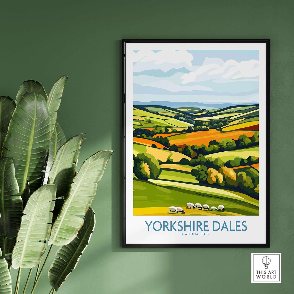 Yorkshire Dales National Park, England Travel Poster - Image 2