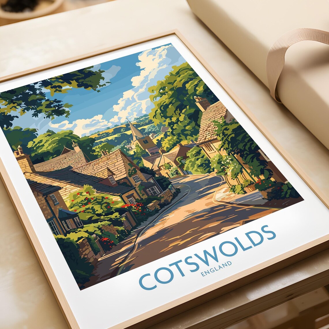 Cotswolds Wall Hanging Art Print