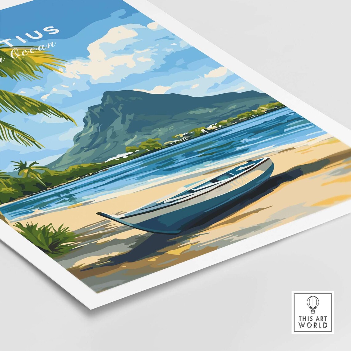 Mauritius Seascape, Tropical Island Decor - Image 5