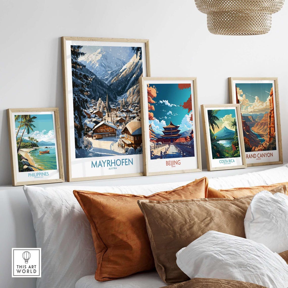 Mayrhofen Ski Resort, Winter Sports Artwork - Image 3