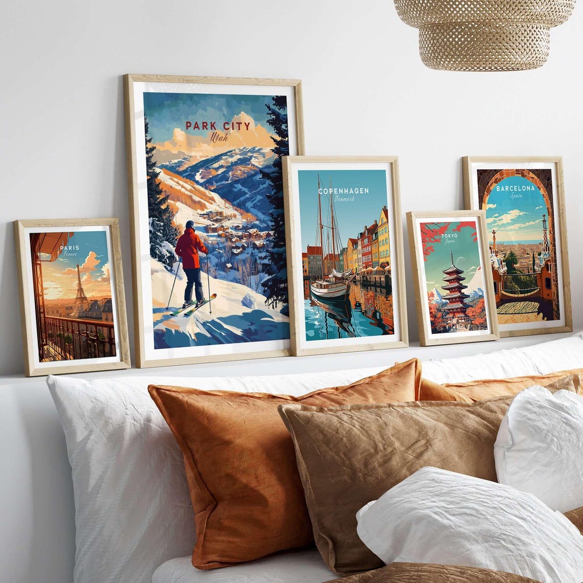 Park City Ski Resort, Winter Sports Artwork - Image 3