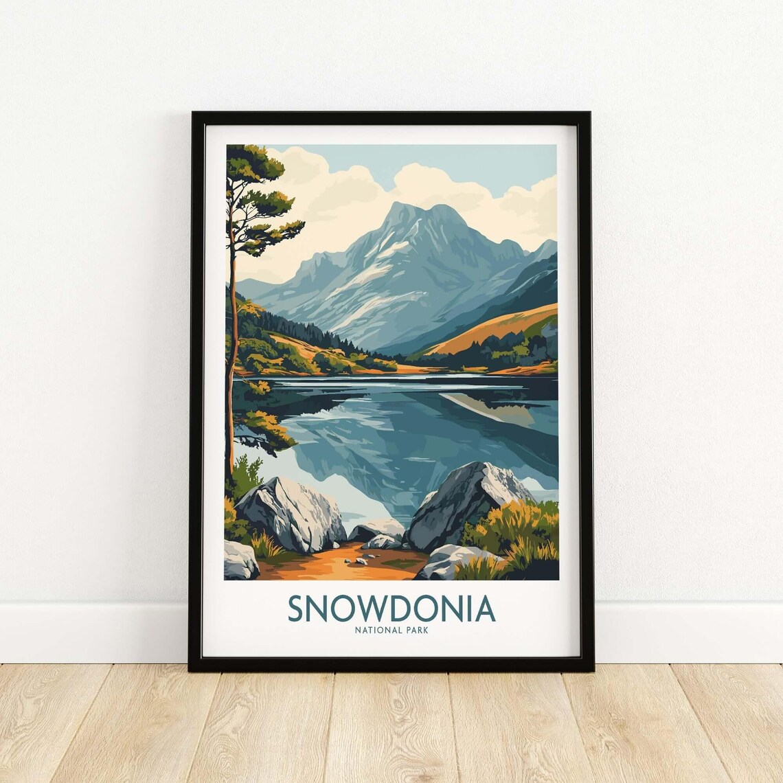 Snowdonia National Park - Vintage Travel Poster - Image 5