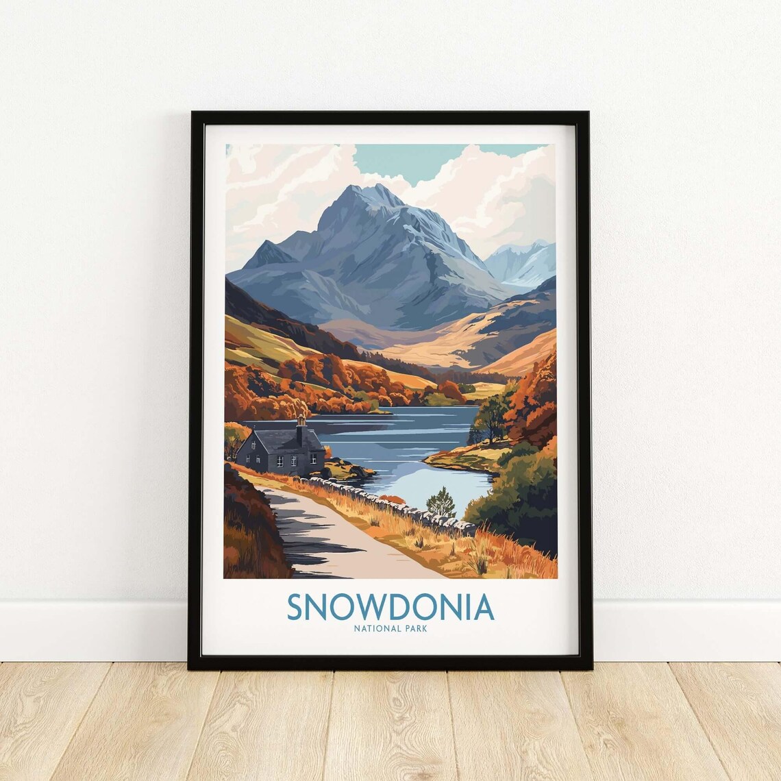 Snowdonia National Park, Wales Travel Poster - Image 5