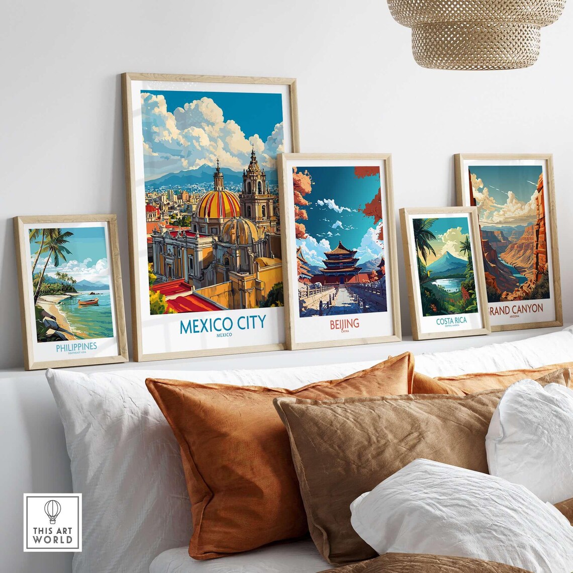 Mexico City Travel Poster, Home Decor Gift - Image 3
