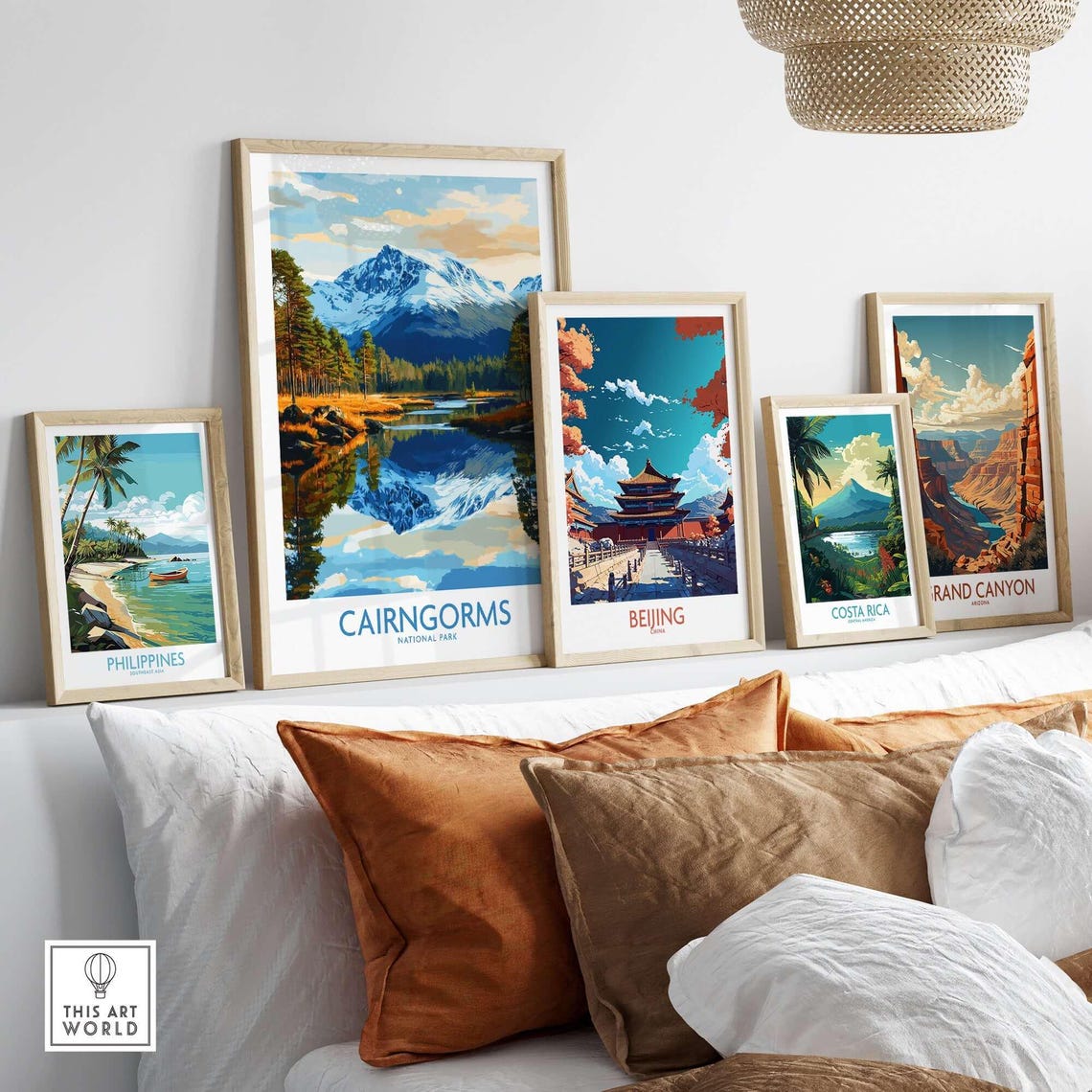 Cairngorms Poster, Scotland Wall Art Print - Image 3