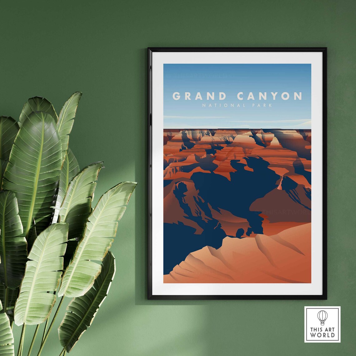 Grand Canyon National Park Poster, Arizona Art Print - Image 2