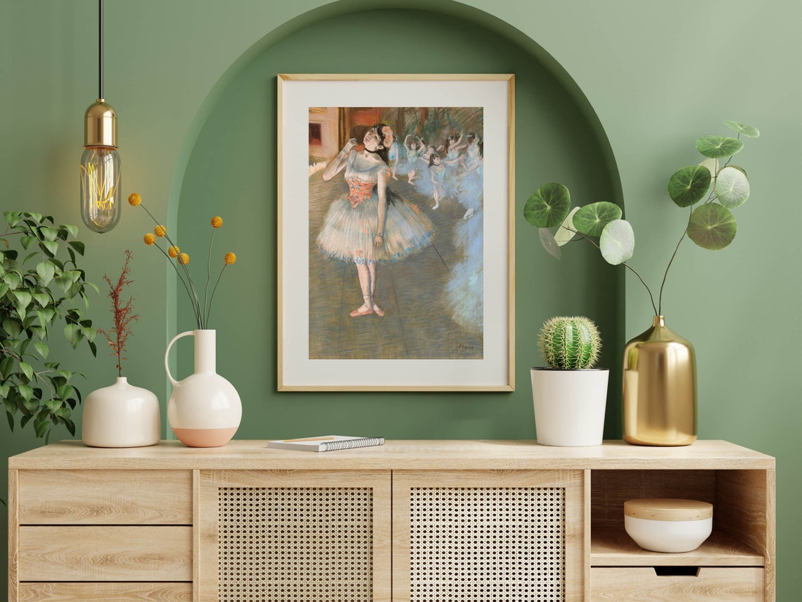Edgar Degas The Star Impressionist Ballerina Ballet Dancer Poster - Image 2