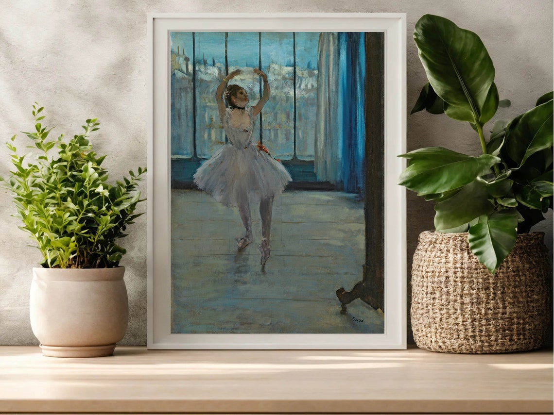 Edgar Degas Dancer in Front of a Window Ballerina Ballet Poster - Image 8