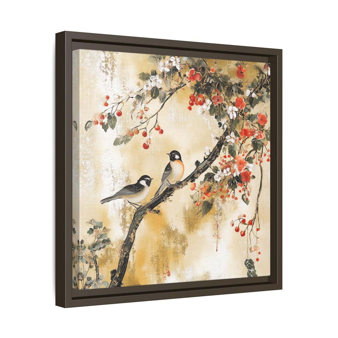 Chinoiserie Japandi Home Art, Colorful Portrait - Image 3