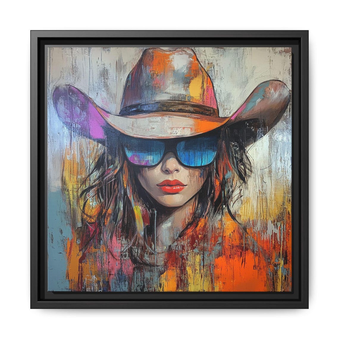 Cowgirl Art Print, Rustic Western Gift - Image 5