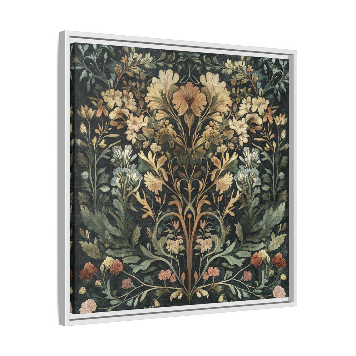 William Morris Inspired Floral Art, Vintage Botanical - Image 3