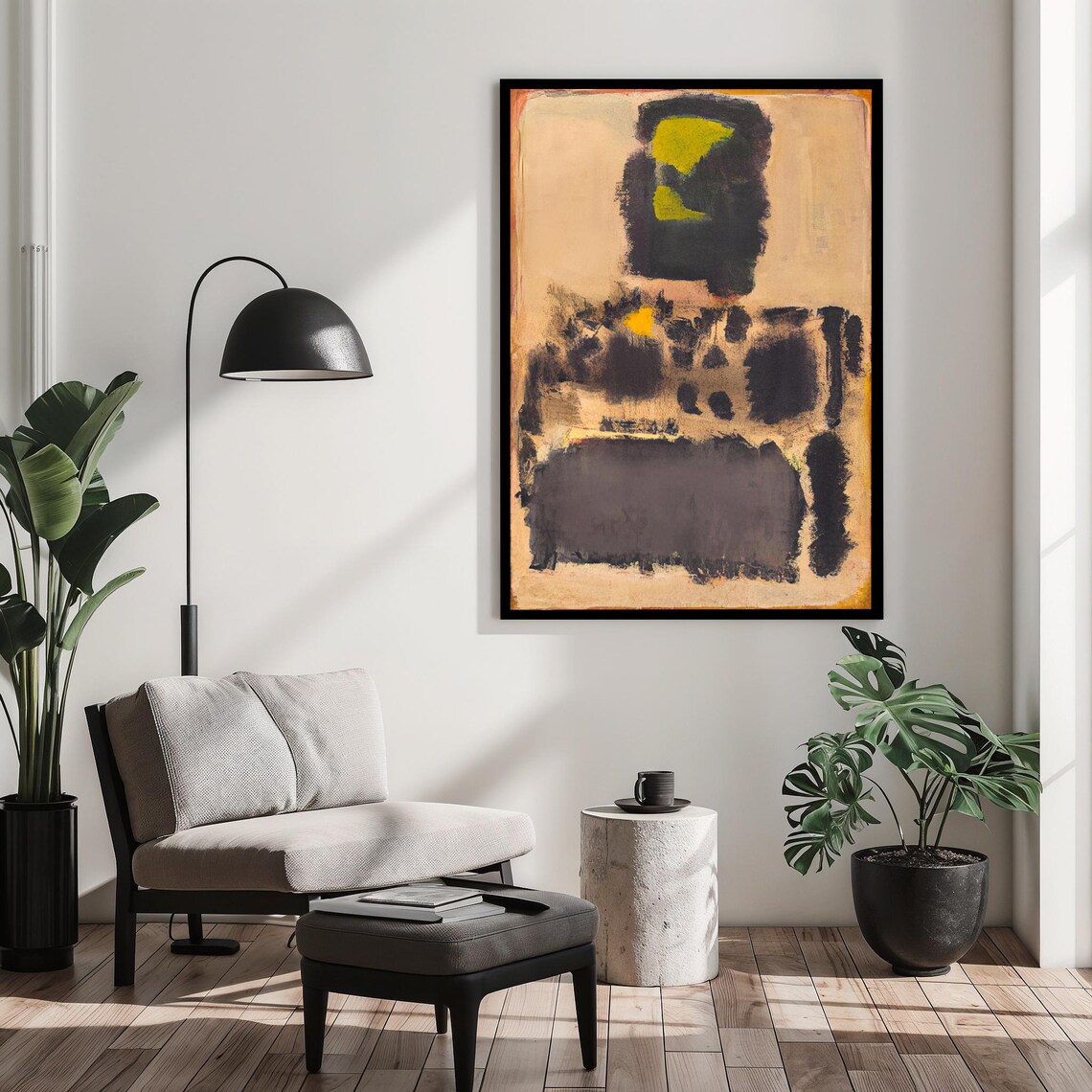 Mark Rothko Print Abstract Expressionist Artwork Vintage Style Large Wall Decor Gift Idea - Image 2